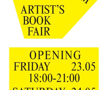 Artist’s Book Fair Waregem Flyer