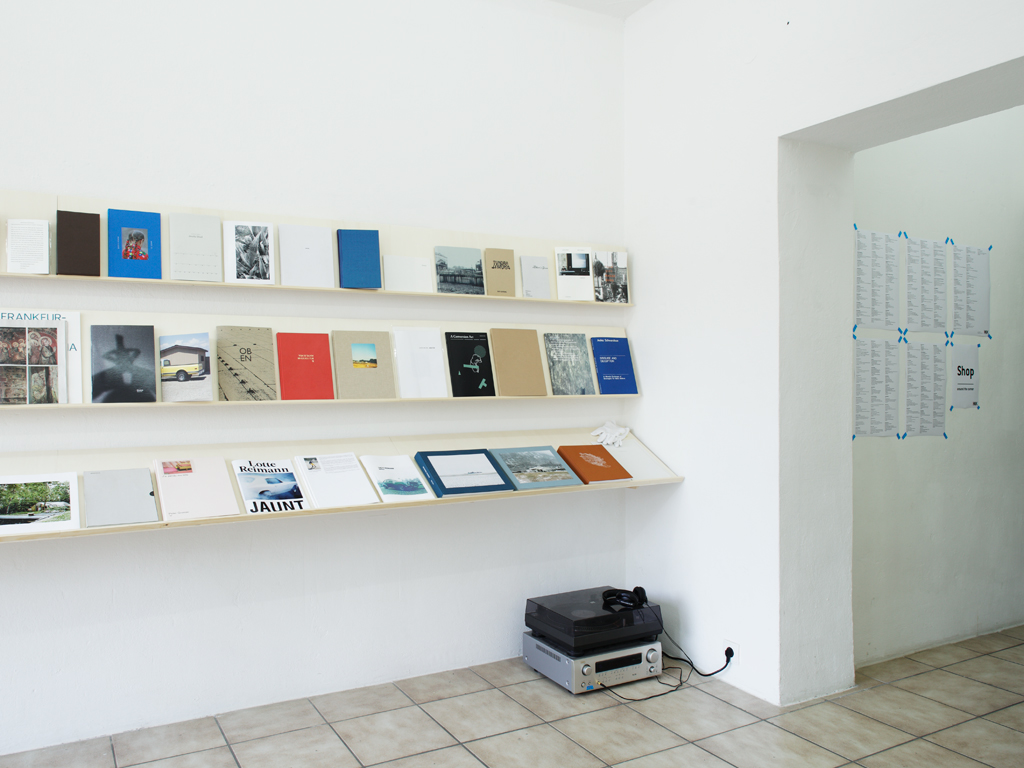 Installation view of kijk:papers 2015, Warte für Kunst, Kassel / Germany