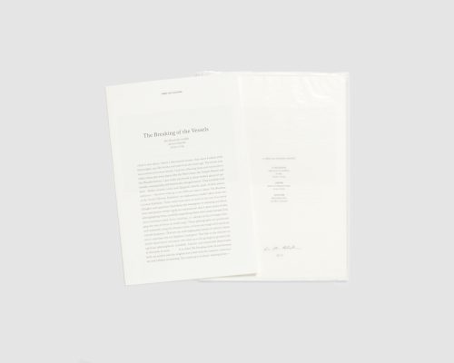 The Breaking of the Vessels — Simon Holischka