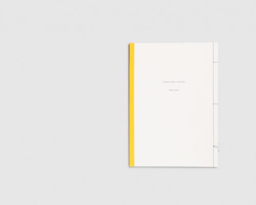 Landscape in Modern Architecture — Tamami Iinuma