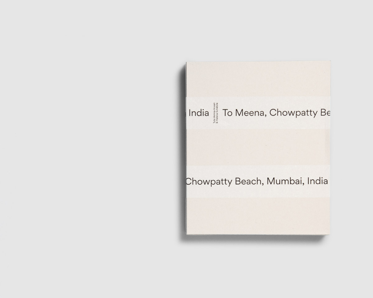 To Meena, Chowpatty, Beach, Mumbai, India — Collectors Edition — Helena Schätzle