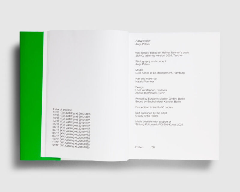Catalogue — Antje Peters