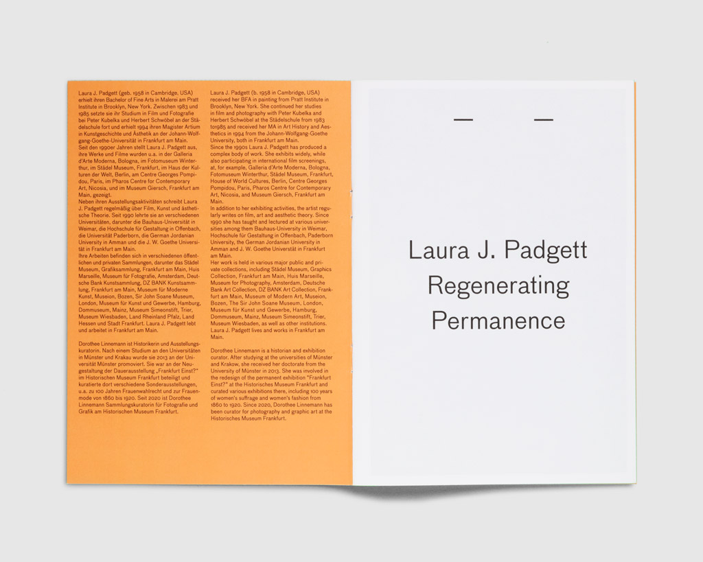 Regenerating Permanence — Laura J. Padgett